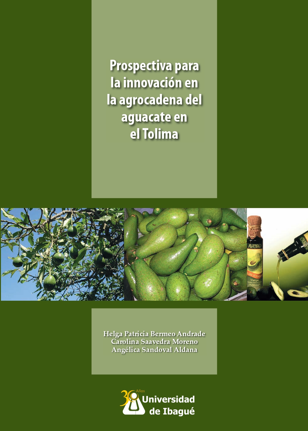 Cover of Prospectiva para la innovación en la agrocadena del aguacate en el Tolima